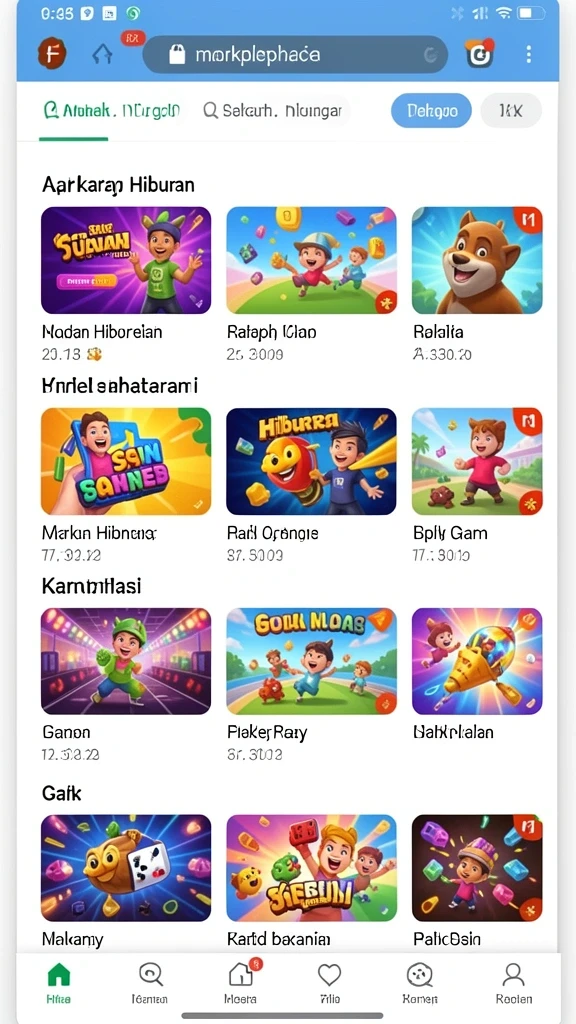 Tampilan antarmuka yang menarik dan mudah digunakan.