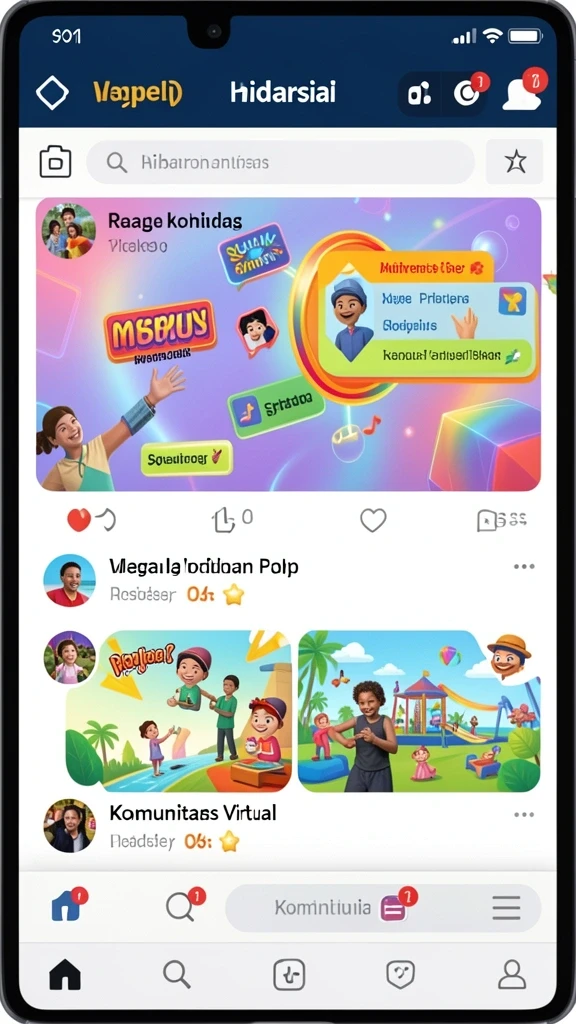 Karakter unik dengan kemampuan spesial yang beragam.