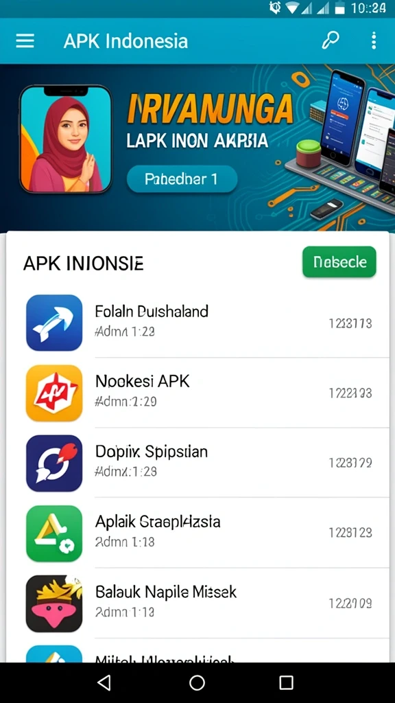Tampilan awal permainan yang memukau.