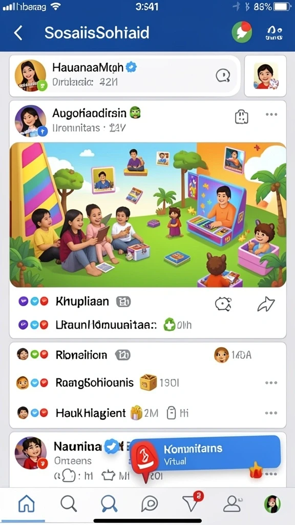 Tampilan antarmuka yang menarik dan mudah digunakan.