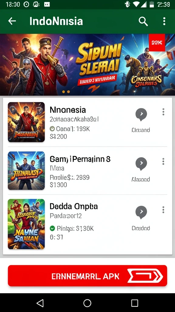 Tampilan menarik dengan grafis yang memukau.