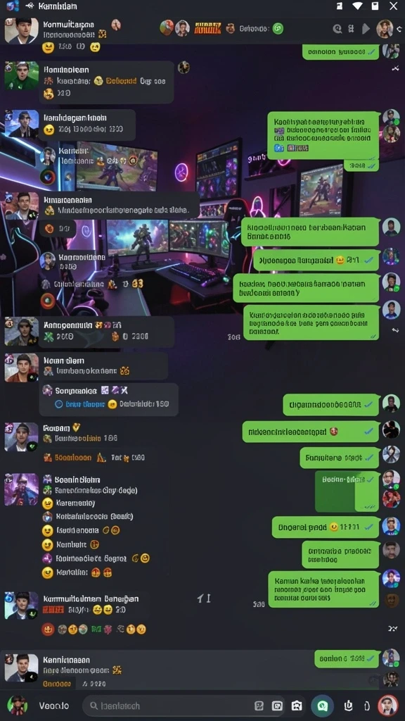 Misi harian yang menantang dan menyenangkan.