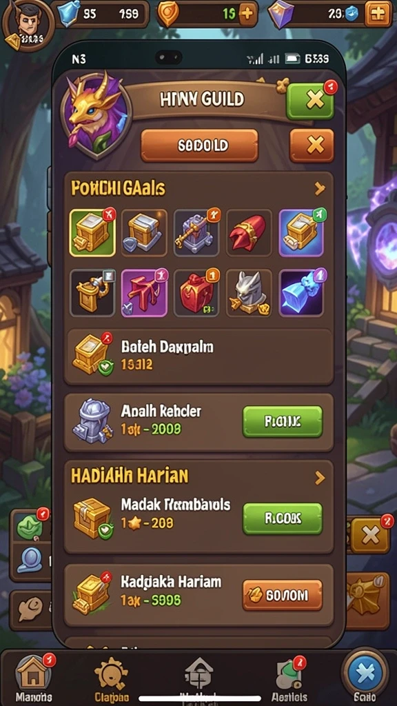 Mode permainan yang beragam dan menyenangkan.