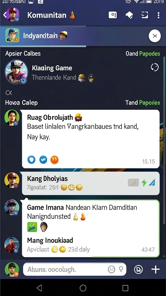 Screenshot menampilkan berbagai jenis permainan yang tersedia.