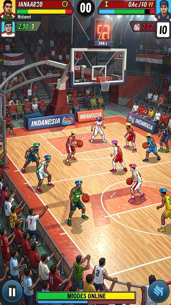 Fitur multiplayer yang memungkinkan kolaborasi dengan teman.