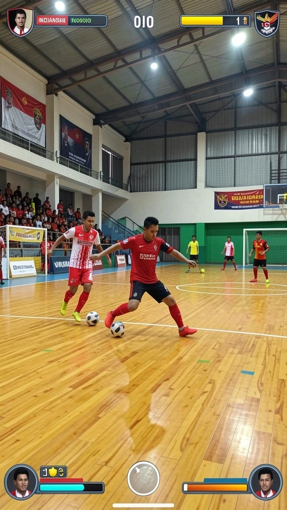 Salah satu level menantang yang memicu adrenalin permainan.