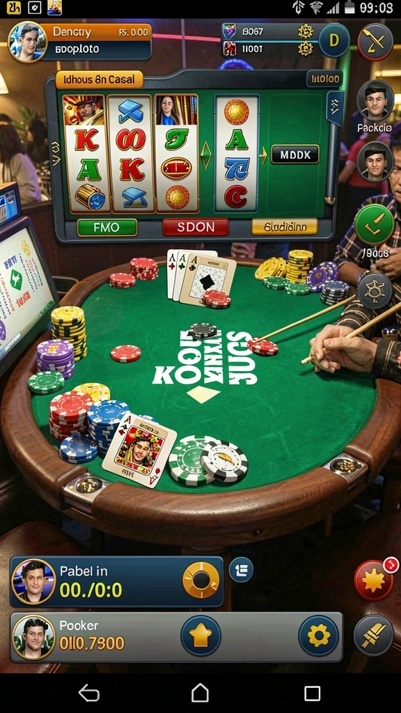 Tampilan antarmuka HOKIGAME yang menarik.