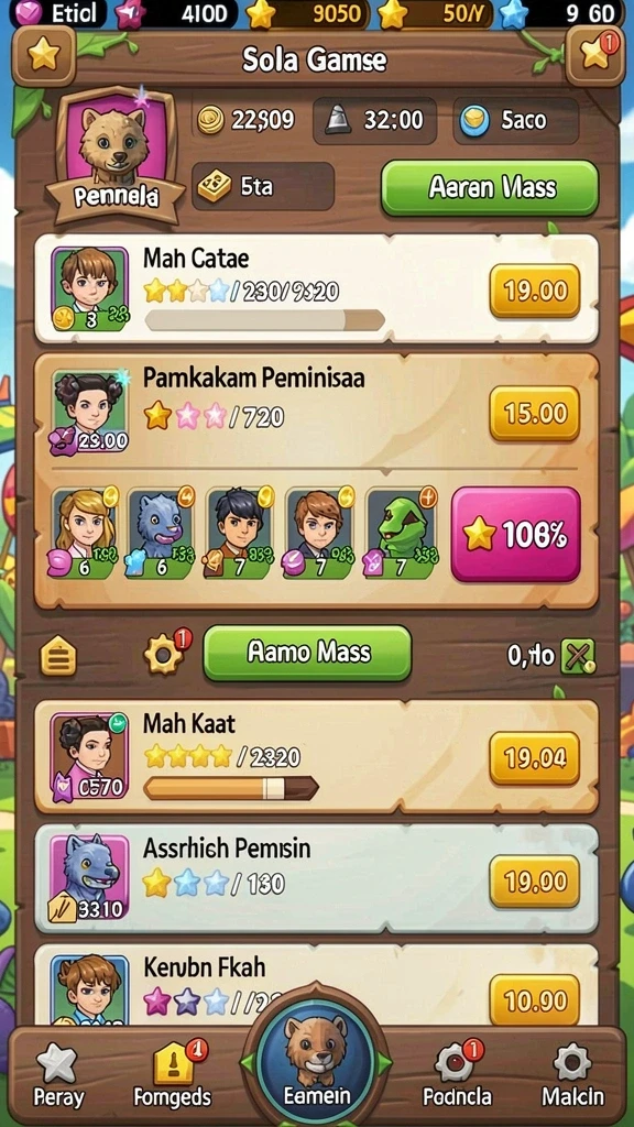 Fitur multiplayer yang memungkinkan interaksi antar pemain.