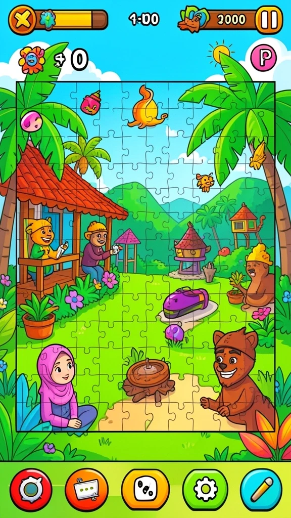 Tampilan antarmuka yang menarik dan user-friendly.