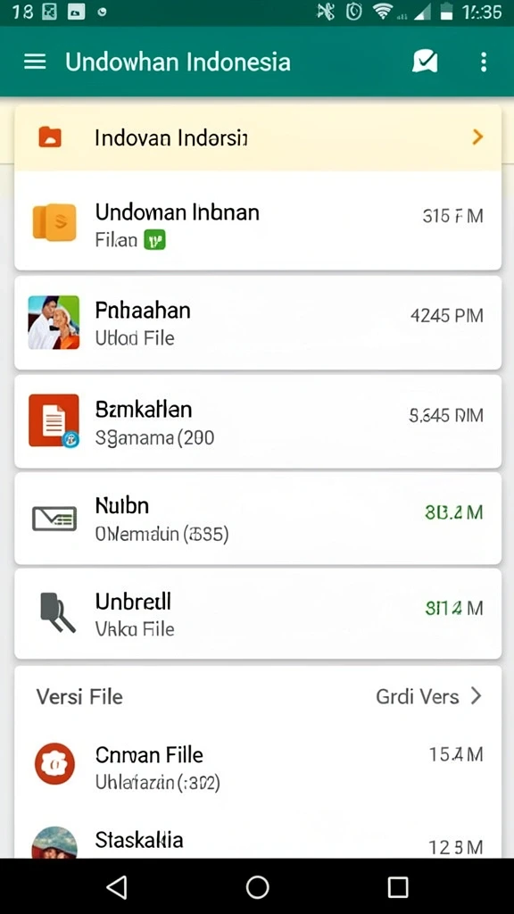 Fitur leaderboard menunjukkan peringkat teman-teman.