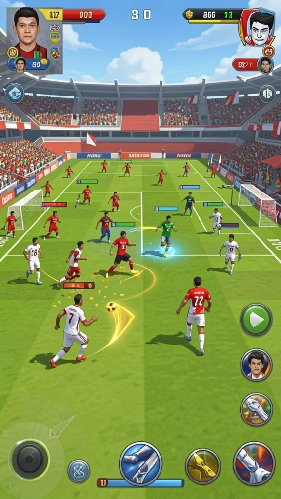 Screenshot ketiga memperlihatkan grafis yang memukau.
