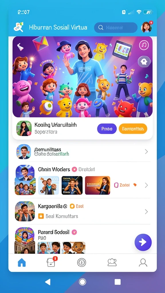 Tantangan harian dengan hadiah menarik.