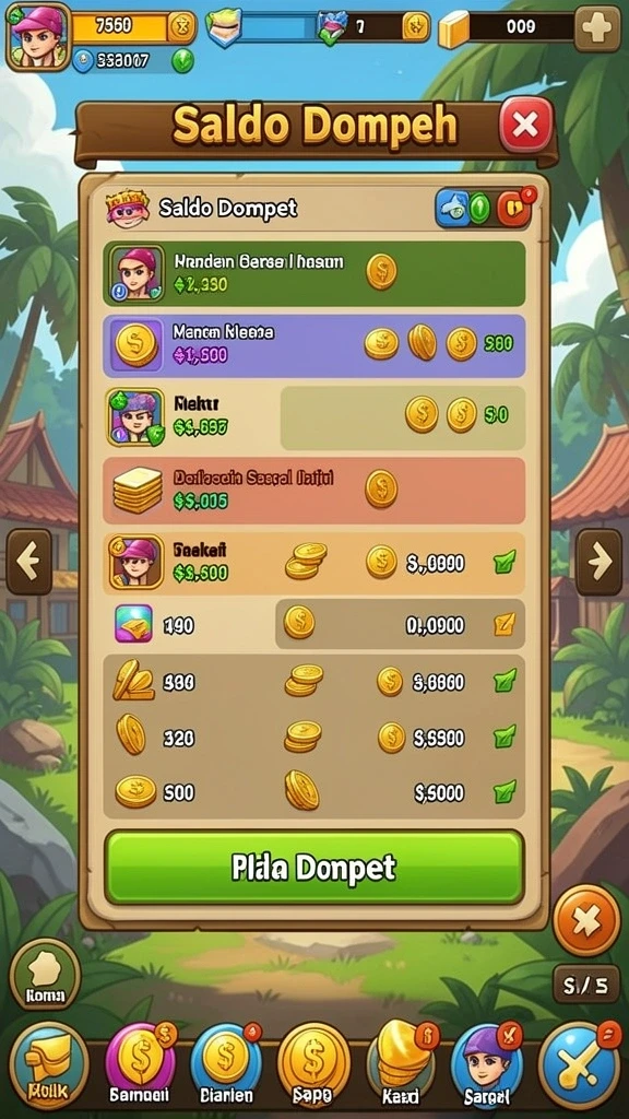 Bonus harian yang menguntungkan bagi pemain.