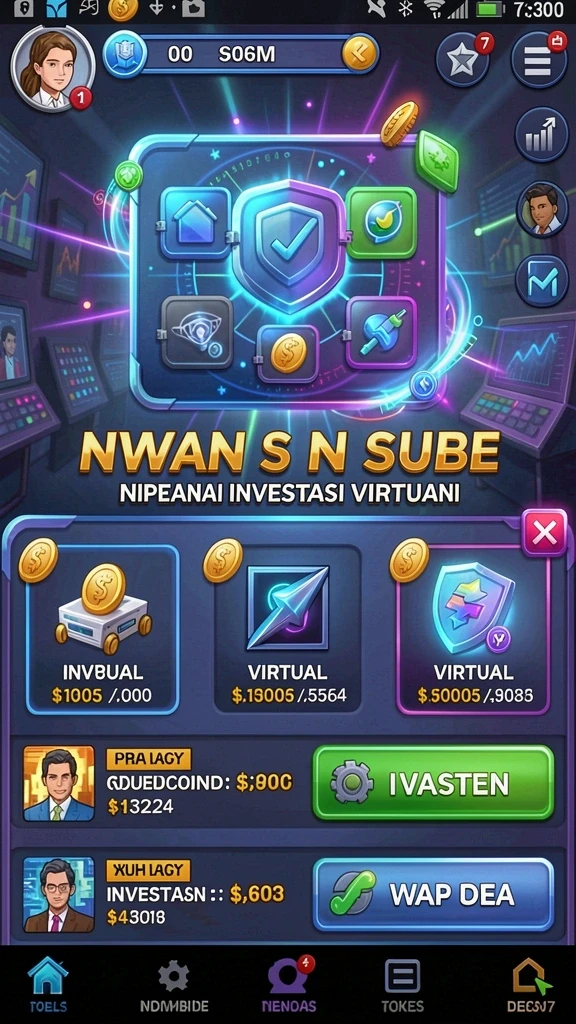 Screenshot memperlihatkan grafik menakjubkan dari NAGA2000.