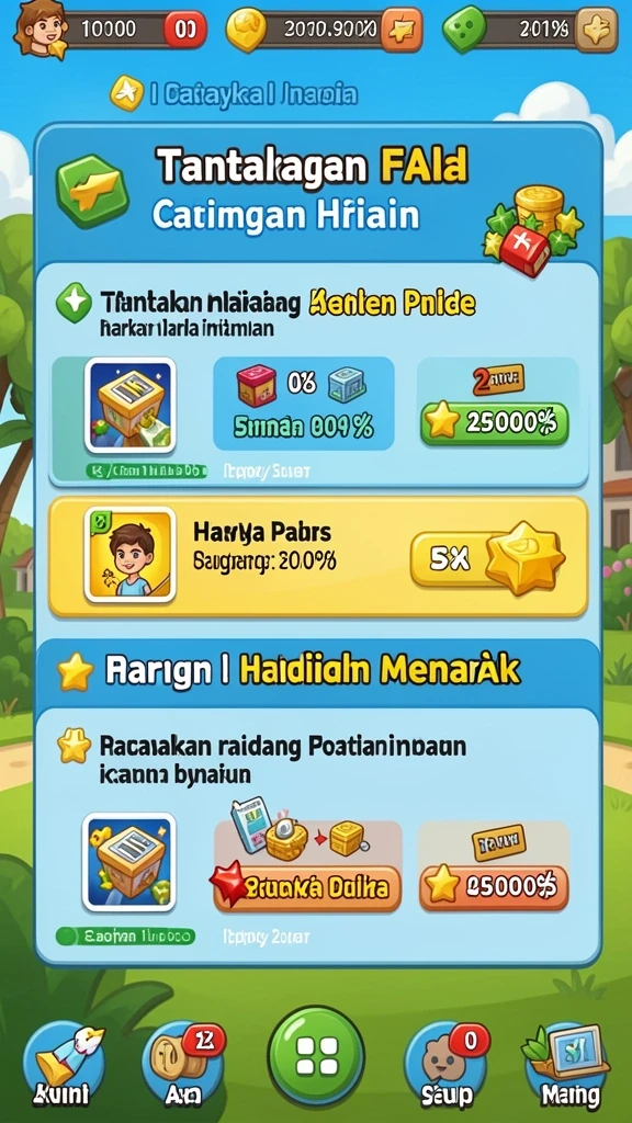 Tampilan antarmuka yang menarik dan mudah digunakan.