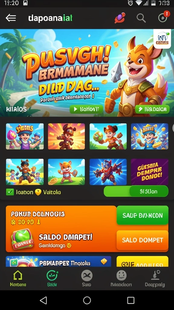 Tampilan antarmuka yang user-friendly dan menarik.