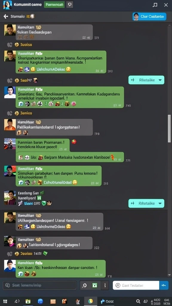 Tampilan antarmuka yang bersih dan modern.