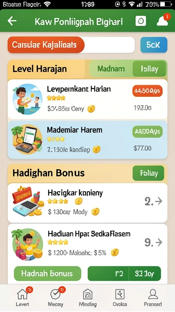 Fitur bonus yang menarik dalam permainan slot.