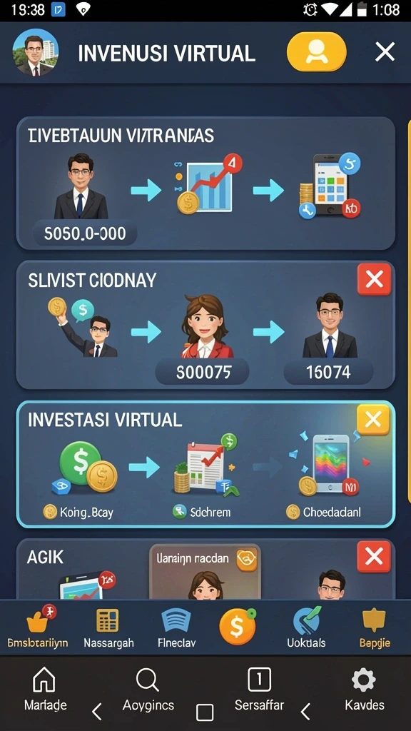Tampilan antarmuka yang menarik dan user-friendly.