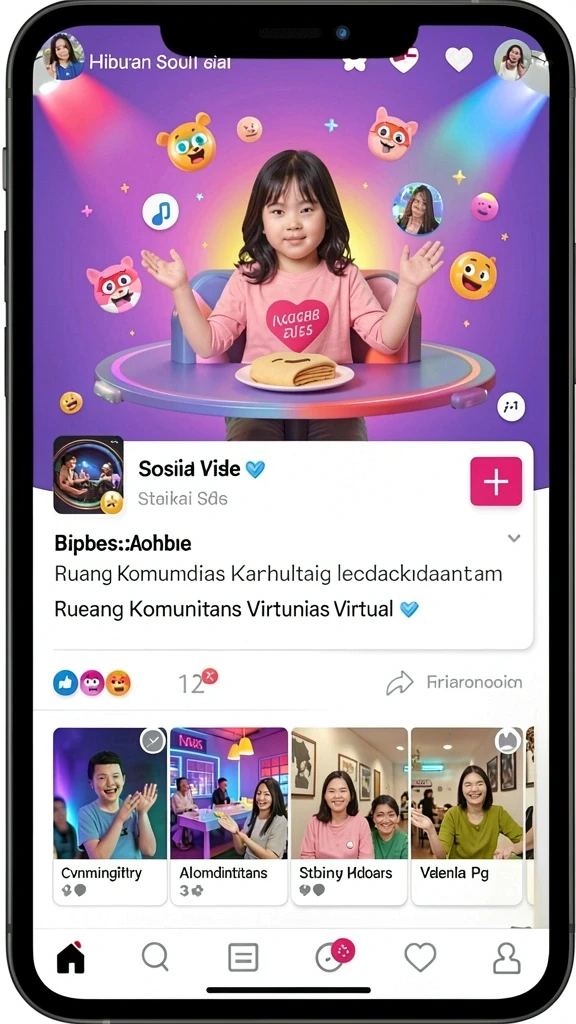 Fitur multiplayer yang memungkinkan bersaing dengan teman.