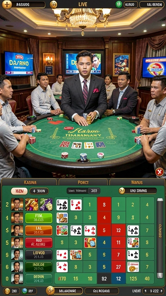 Berbagai jenis permainan judi tersedia di RAJATOTO88.