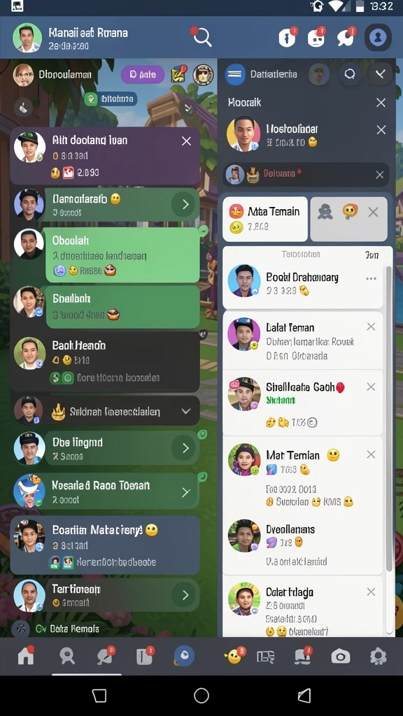 Momen seru saat multiplayer bersama teman.