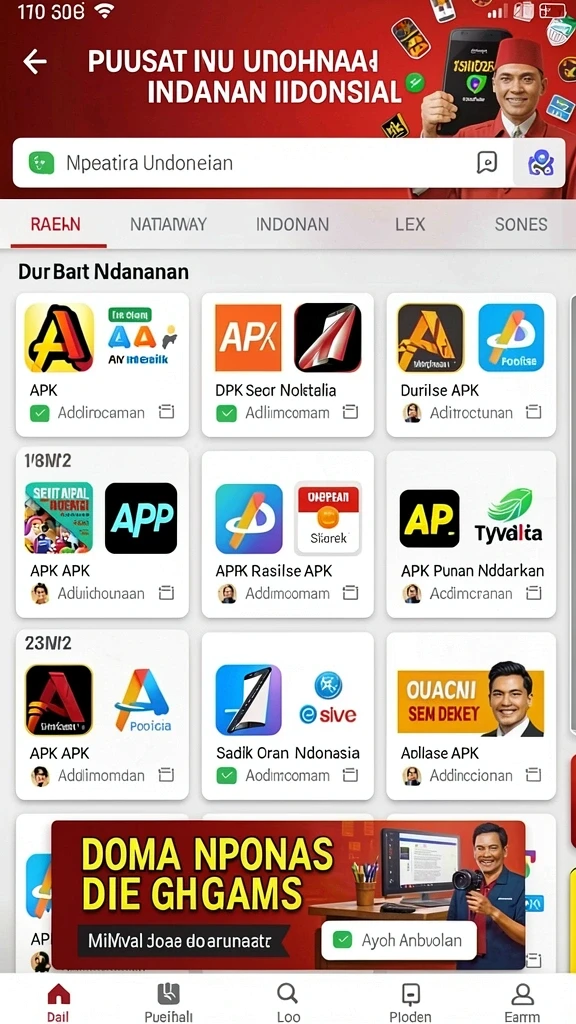 Ilustrasi grafis dunia fantasi yang memukau.