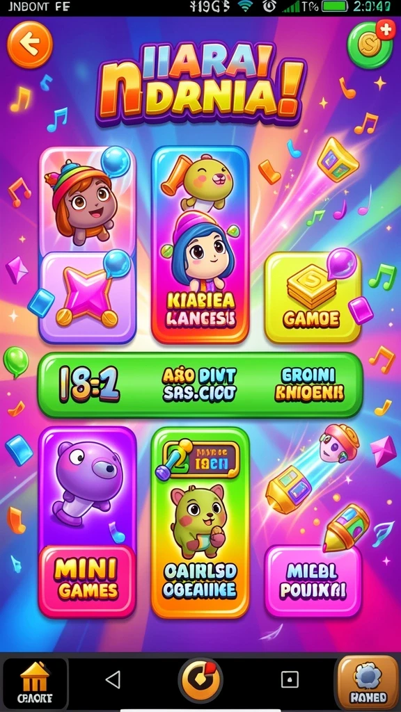 Berbagai karakter unik yang bisa dimainkan.