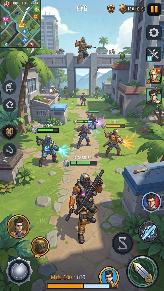 Mode multiplayer yang seru untuk dimainkan bersama teman.