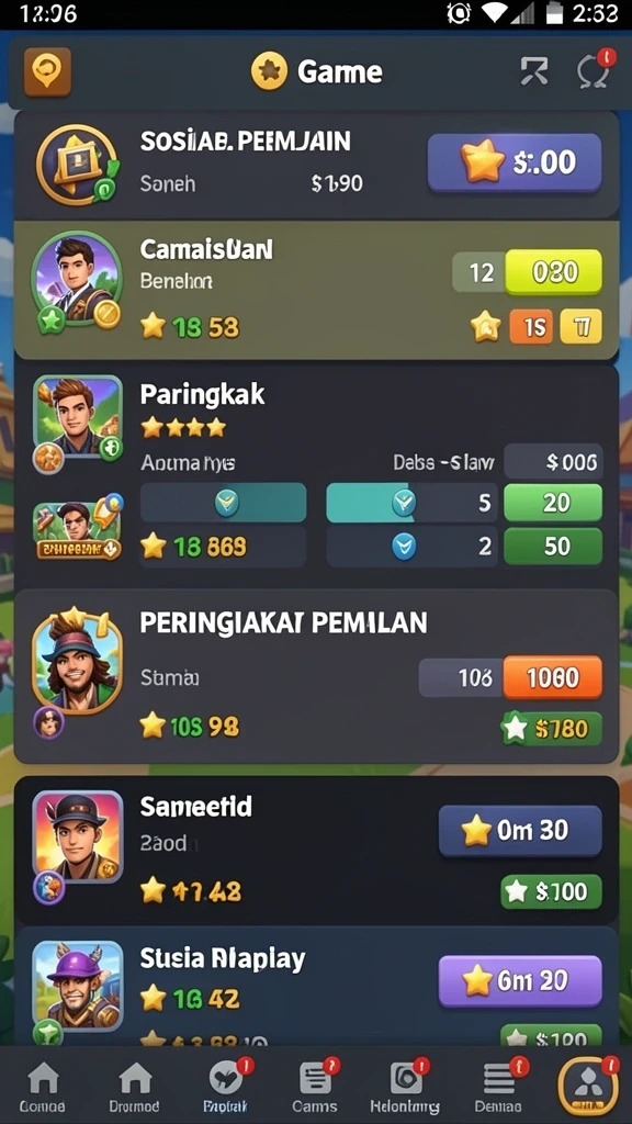 Tampilan antarmuka yang menarik dan intuitif.