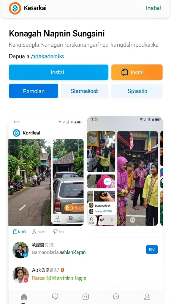 Tampilan dashboard yang mudah dinavigasi.