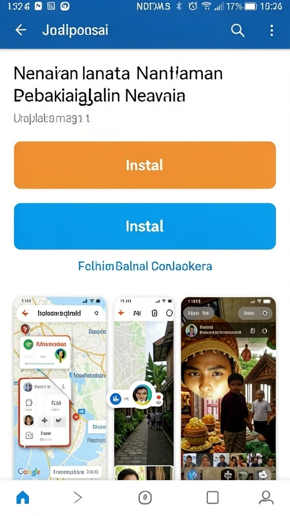 Tampilan antarmuka yang sederhana dan menarik.