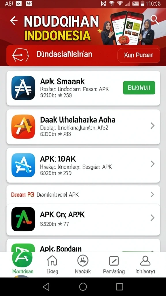 Screenshot menunjukkan antarmuka menu utama W67.