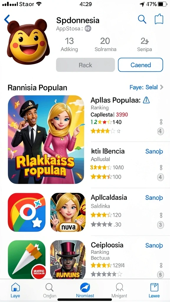 Menunjukkan antarmuka pengguna yang ramah dan intuitif.