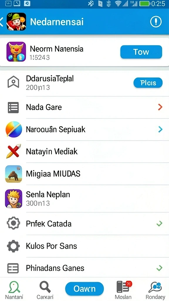 Gameplay yang seru dan menantang di setiap level.